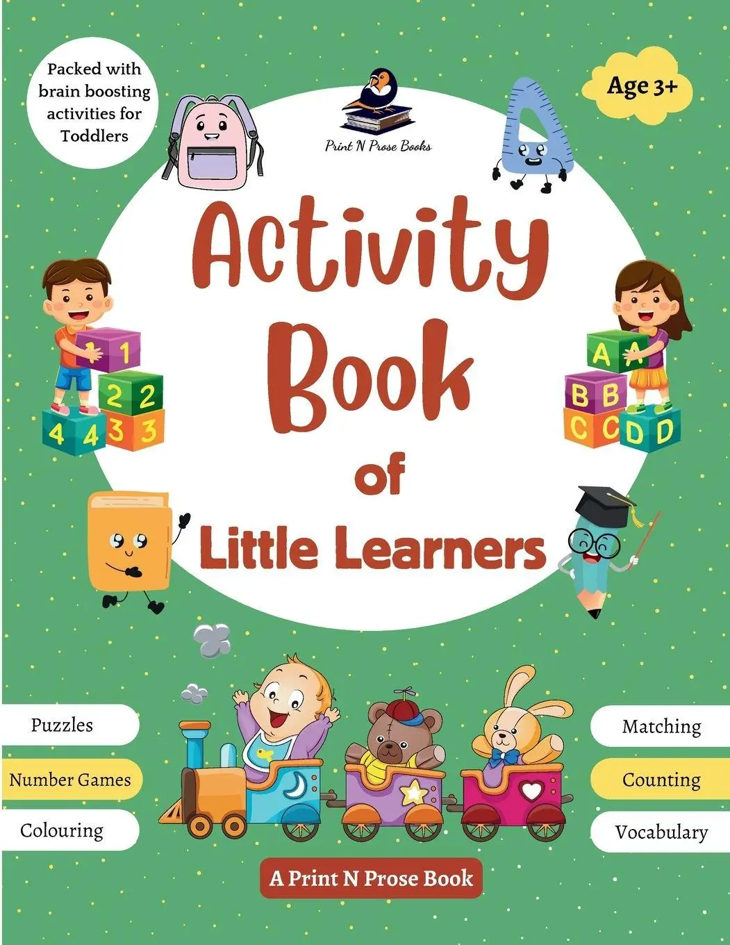 Cover: 9788119608683 | Activity Book of Little Learners - Puzzles, Number Games,...