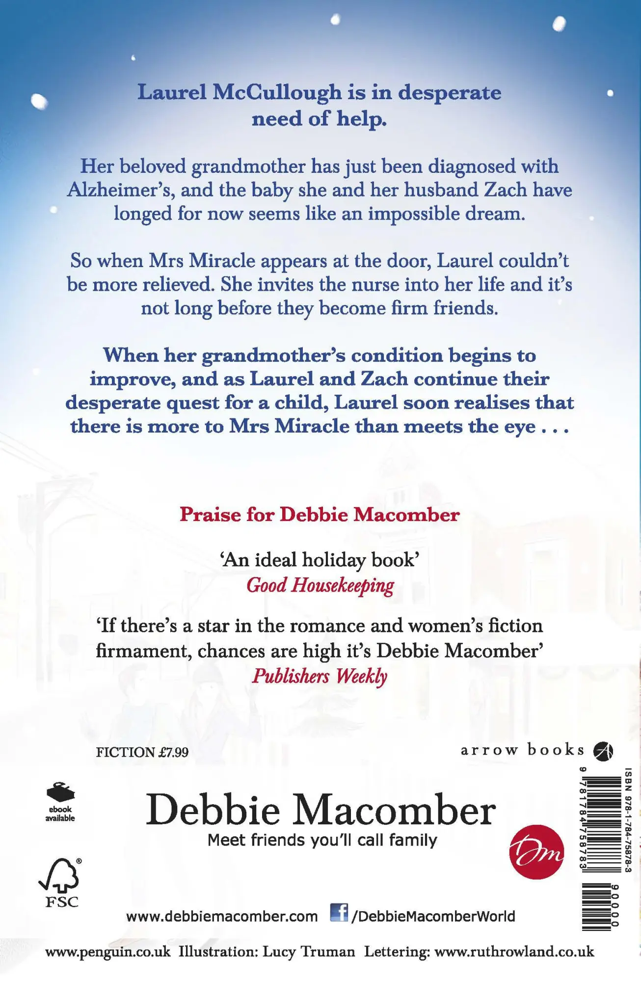 Rückseite: 9781784758783 | A Mrs Miracle Christmas | Debbie Macomber | Taschenbuch | 258 S.
