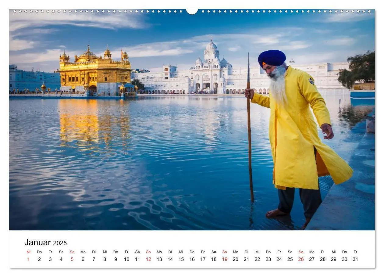 Bild: 9783435698783 | Indien: Menschen - Farben - Religionen (Wandkalender 2025 DIN A2...