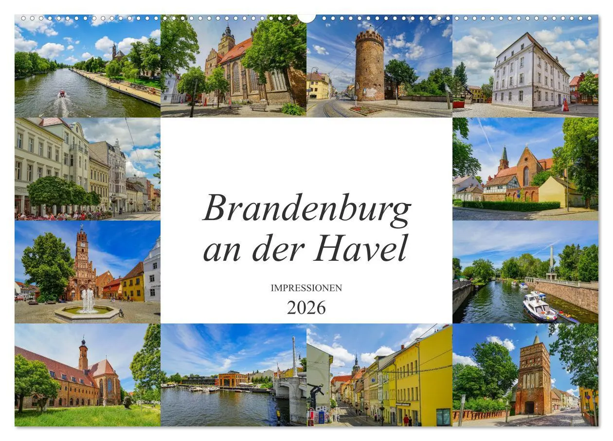Cover: 9783457788783 | Brandenburg an der Havel Impressionen (Wandkalender 2026 DIN A2...