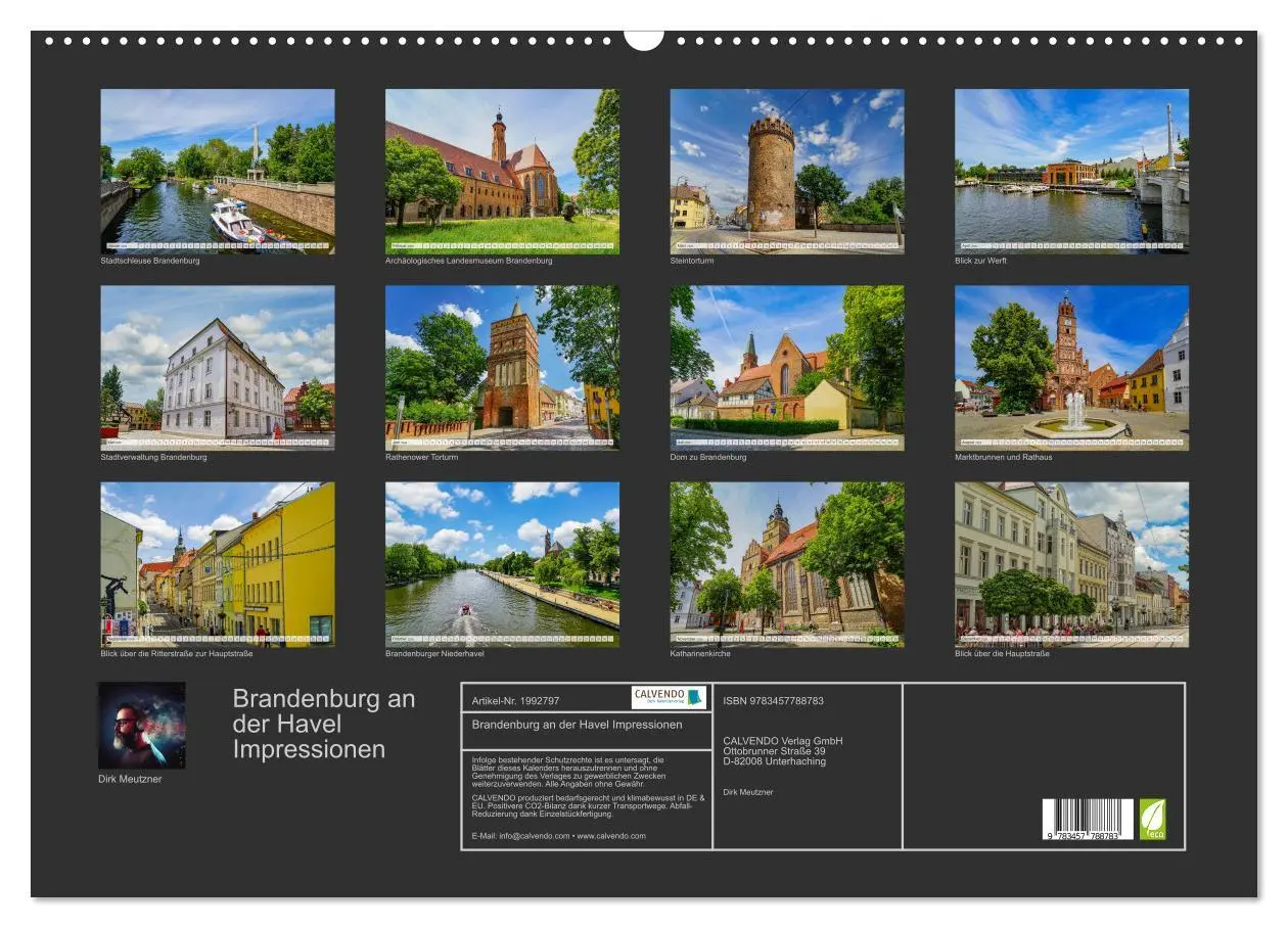Bild: 9783457788783 | Brandenburg an der Havel Impressionen (Wandkalender 2026 DIN A2...