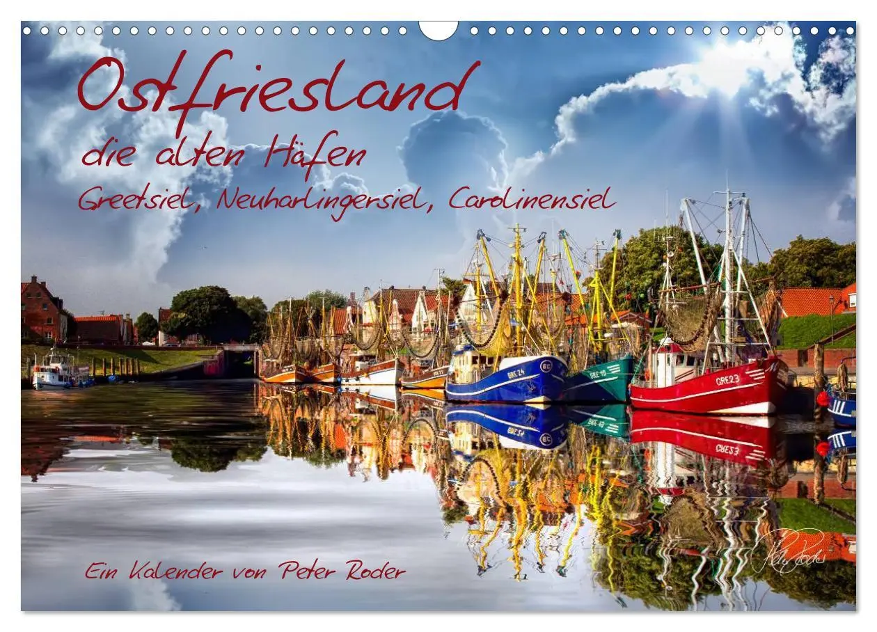 Cover: 9783516188783 | Ostfriesland, die alten Häfen - Greetsiel, Neuharlingersiel,...