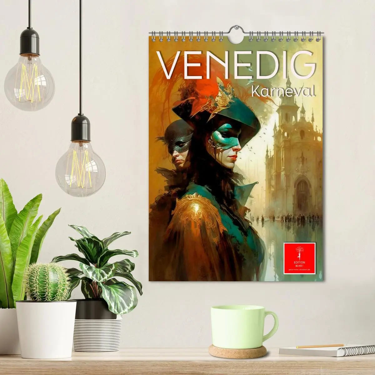 Bild: 9783516328783 | Venedig Karneval (Wandkalender 2026 DIN A4 hoch), CALVENDO...