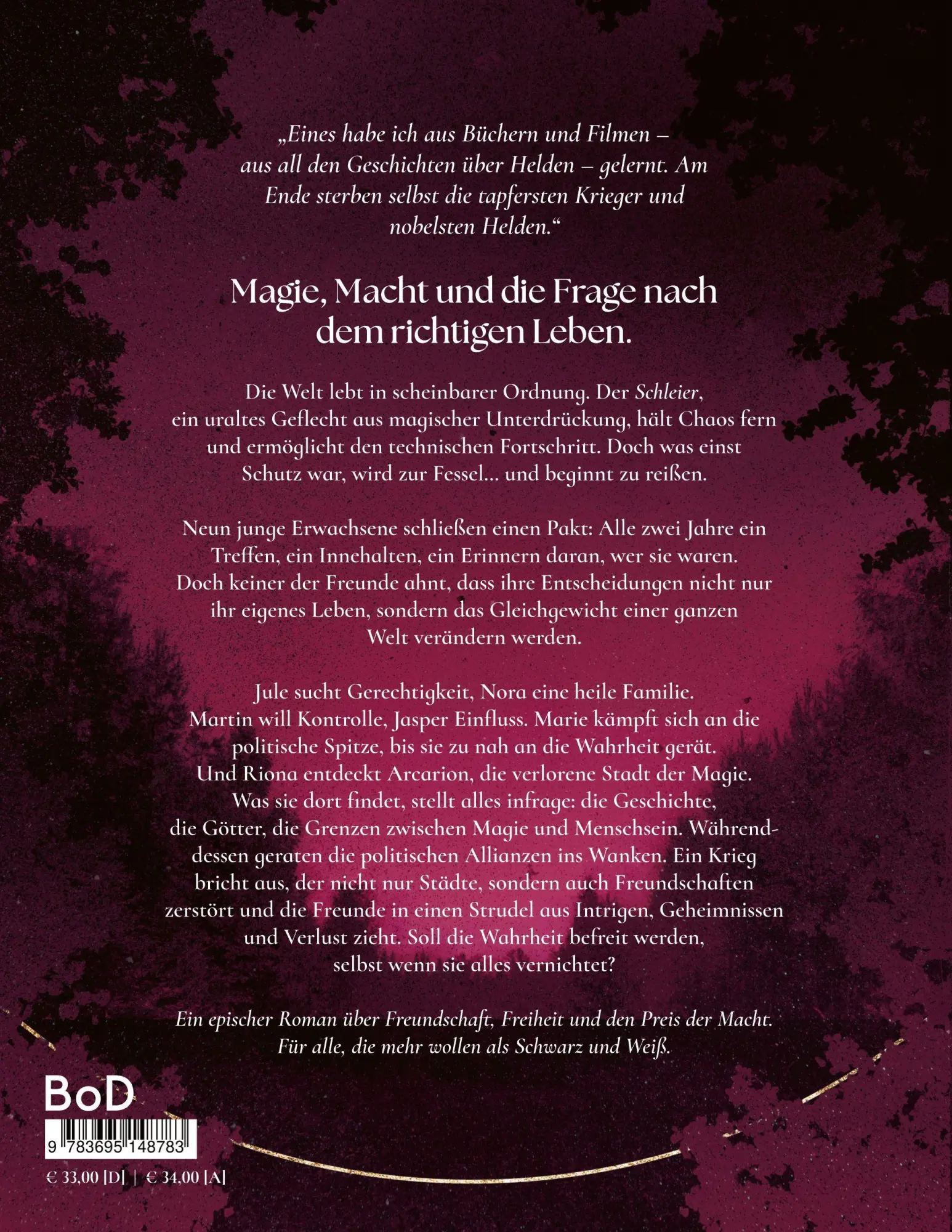 Rückseite: 9783695148783 | Realitätssprünge - Zirkel | Christina Kade | Taschenbuch | 900 S.