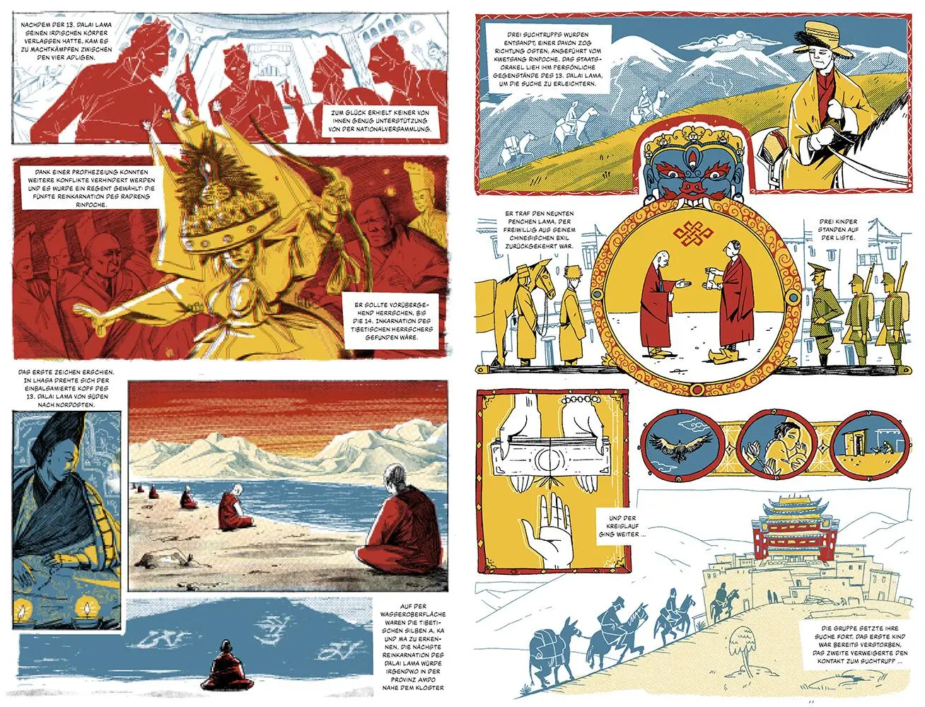 Bild: 9783957288783 | Das Leben des Dalai Lama | Die offizielle Graphic Novel | Buch | 96 S.