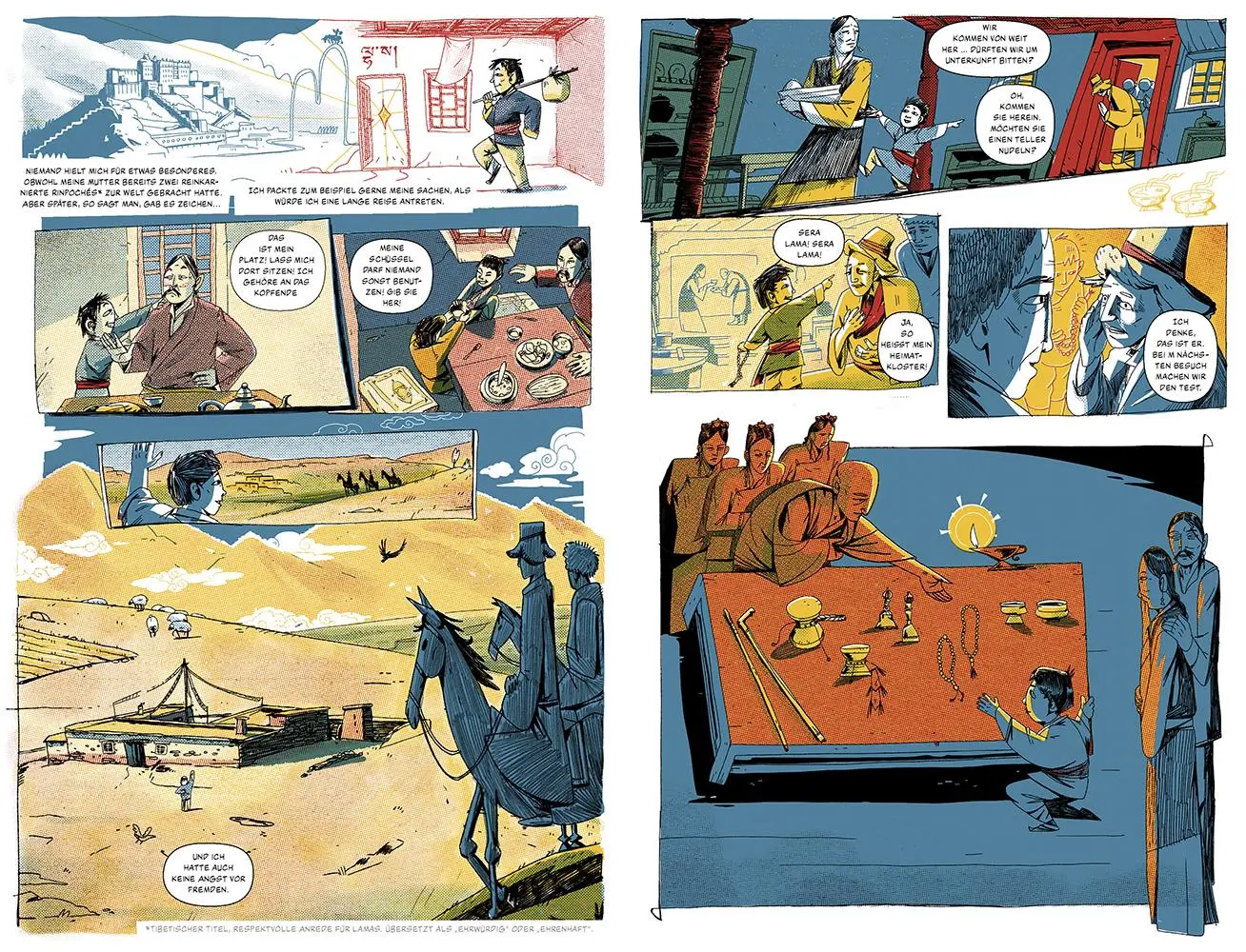 Bild: 9783957288783 | Das Leben des Dalai Lama | Die offizielle Graphic Novel | Buch | 96 S.