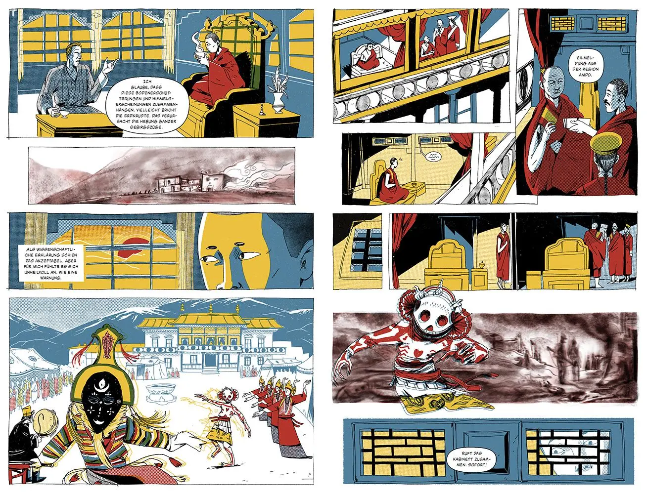 Bild: 9783957288783 | Das Leben des Dalai Lama | Die offizielle Graphic Novel | Buch | 96 S.