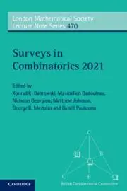 Cover: 9781009018883 | Surveys in Combinatorics 2021 | Daniel Paulusma (u. a.) | Taschenbuch
