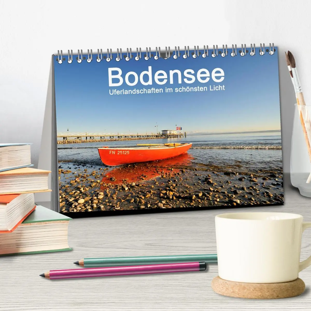Bild: 9783516178883 | Bodensee - Uferlandschaften im schönsten Licht 2026 (Tischkalender...