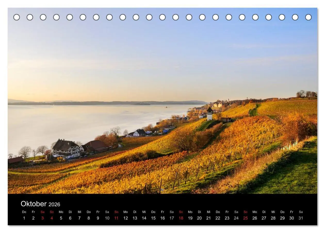 Bild: 9783516178883 | Bodensee - Uferlandschaften im schönsten Licht 2026 (Tischkalender...