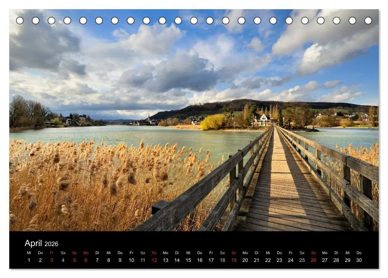 Bild: 9783516178883 | Bodensee - Uferlandschaften im schönsten Licht 2026 (Tischkalender...