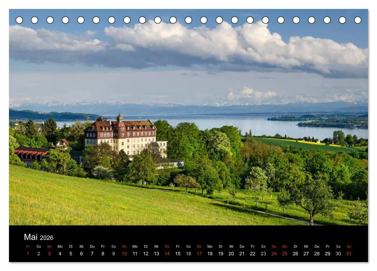 Bild: 9783516178883 | Bodensee - Uferlandschaften im schönsten Licht 2026 (Tischkalender...