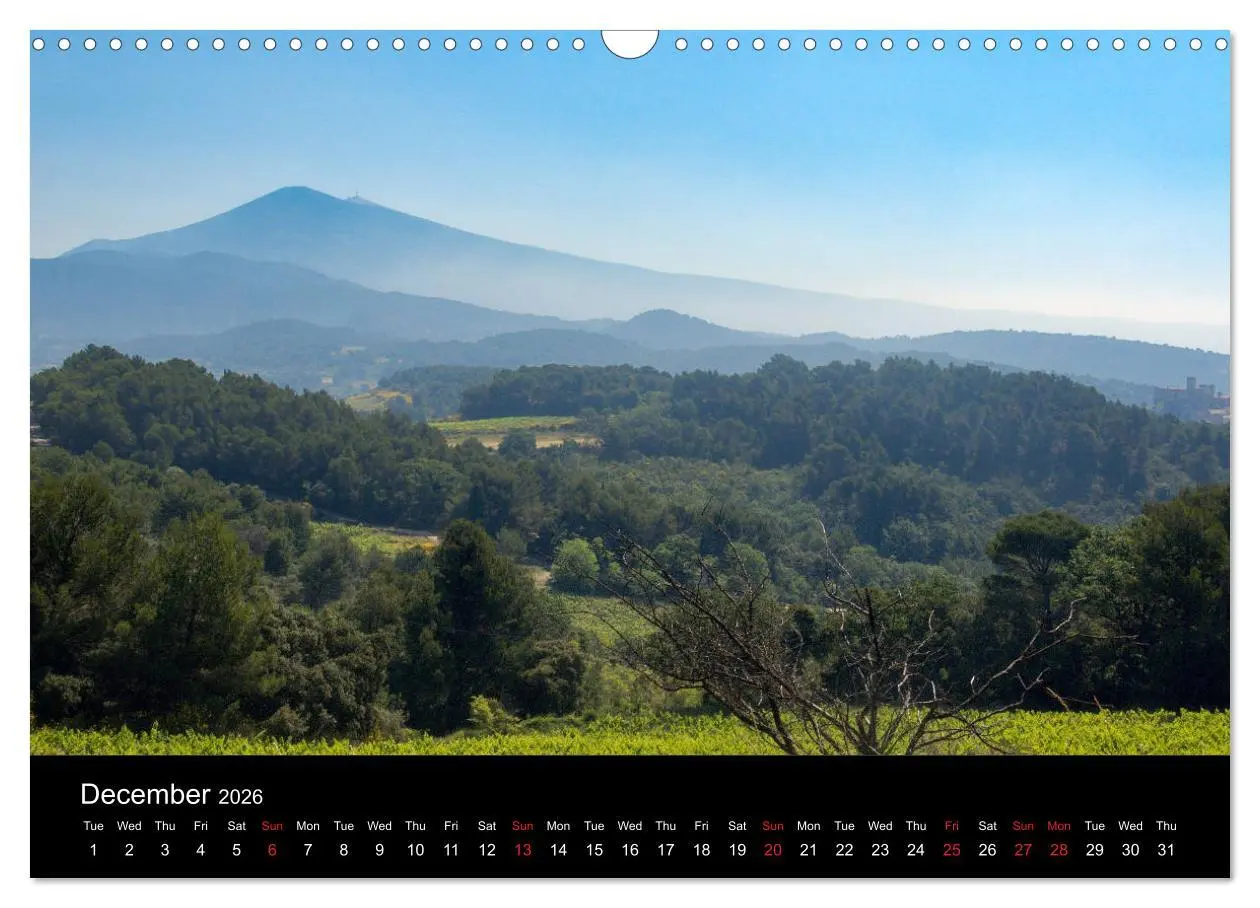 Bild: 9783516558883 | Mont Ventoux by race bike (Wall Calendar 2026 DIN A3 landscape),...