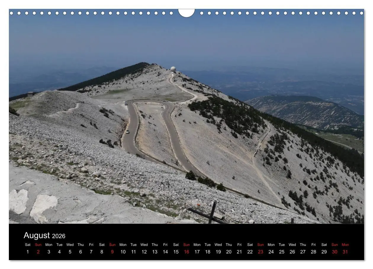 Bild: 9783516558883 | Mont Ventoux by race bike (Wall Calendar 2026 DIN A3 landscape),...