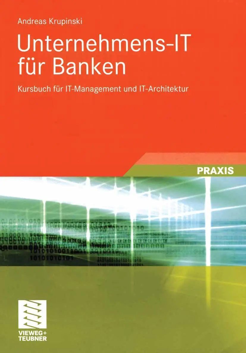 Cover: 9783528058883 | Unternehmens-IT für Banken | Andreas Krupinski | Taschenbuch | xiv