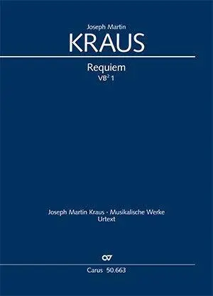 Cover: 9790007128883 | Requiem | VB 1, 1775 | Joseph Martin Kraus | Taschenbuch | Latein