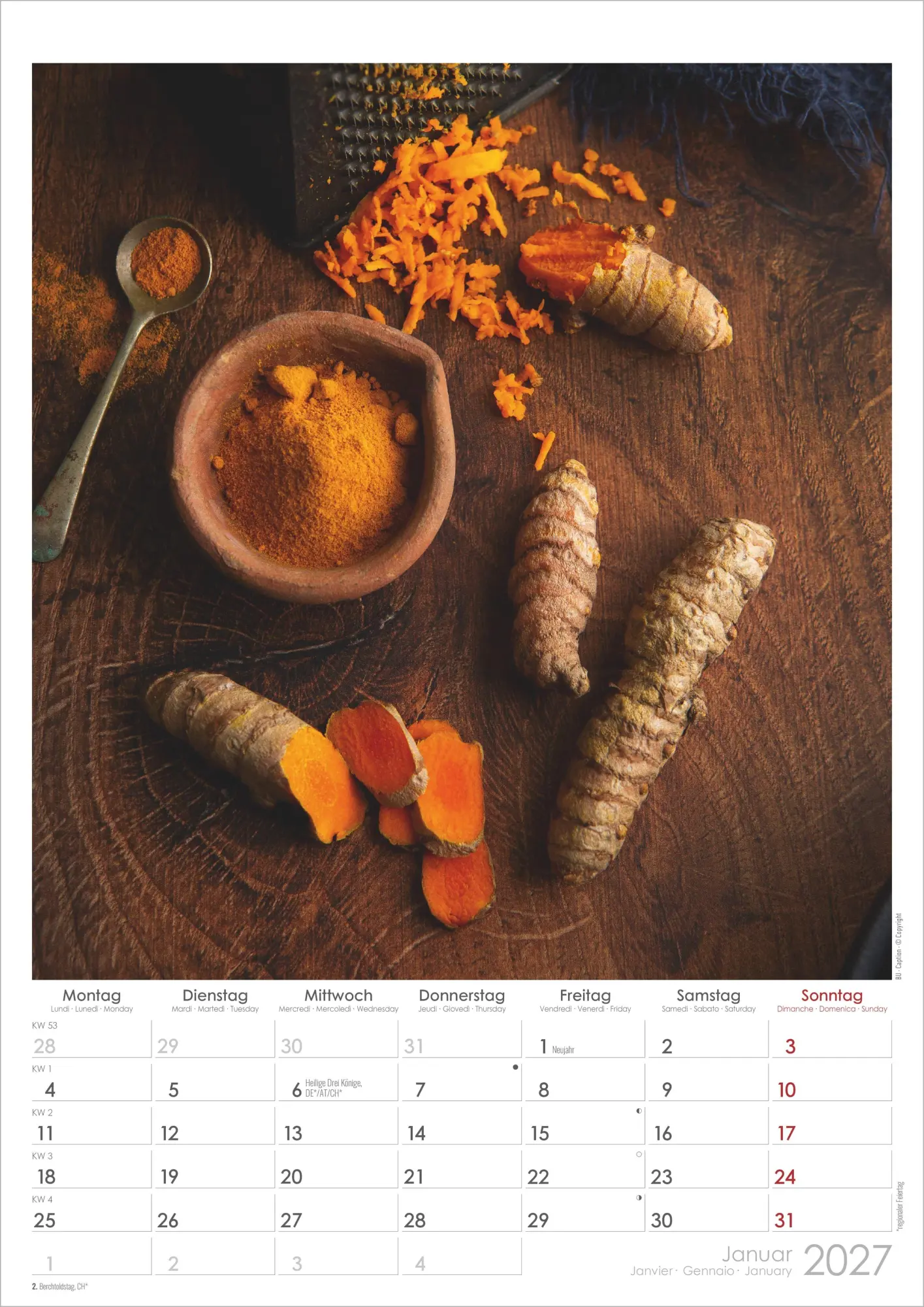 Bild: 4069095018983 | Kräuter &amp; Gewürze 2027 | Neumann Verlage GmbH &amp; Co KG | Kalender