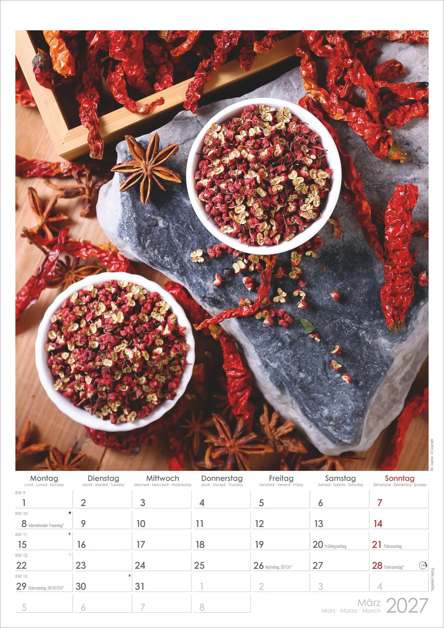 Bild: 4069095018983 | Kräuter &amp; Gewürze 2027 | Neumann Verlage GmbH &amp; Co KG | Kalender