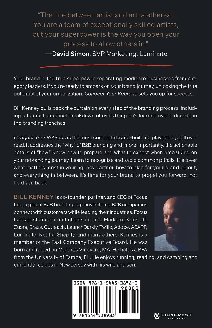 Rückseite: 9781544538983 | Conquer Your Rebrand | Bill Kenney | Taschenbuch | Englisch | 2023