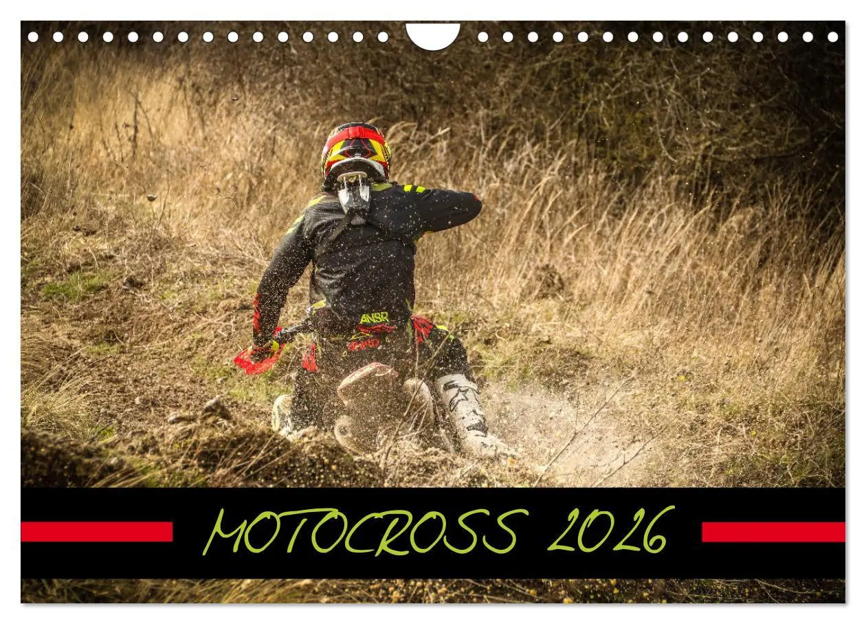 Cover: 9783457768983 | MOTOCROSS 2026 (Wandkalender 2026 DIN A4 quer), CALVENDO...