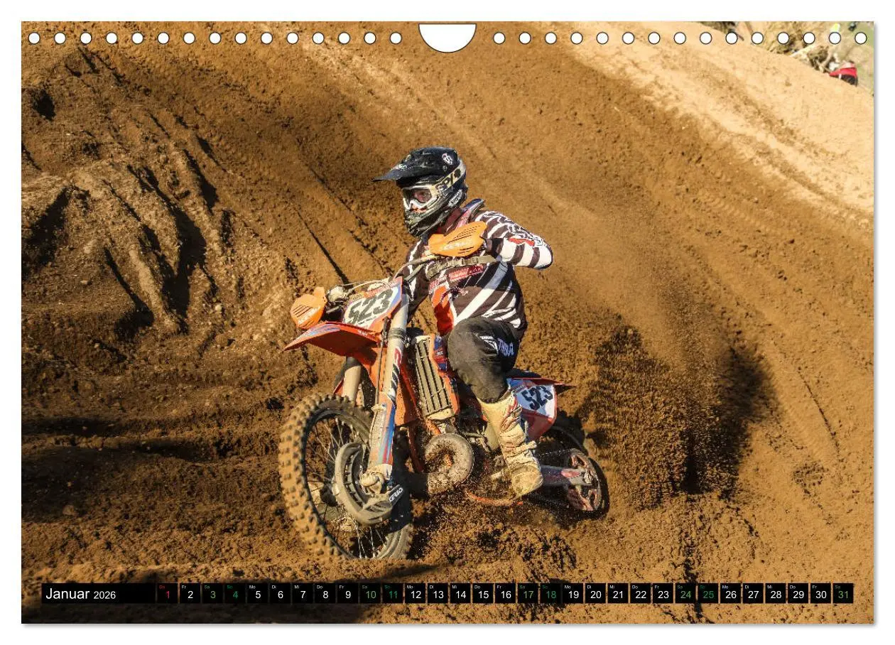 Bild: 9783457768983 | MOTOCROSS 2026 (Wandkalender 2026 DIN A4 quer), CALVENDO...
