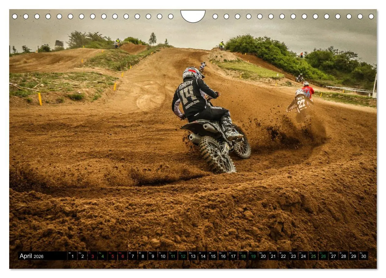 Bild: 9783457768983 | MOTOCROSS 2026 (Wandkalender 2026 DIN A4 quer), CALVENDO...