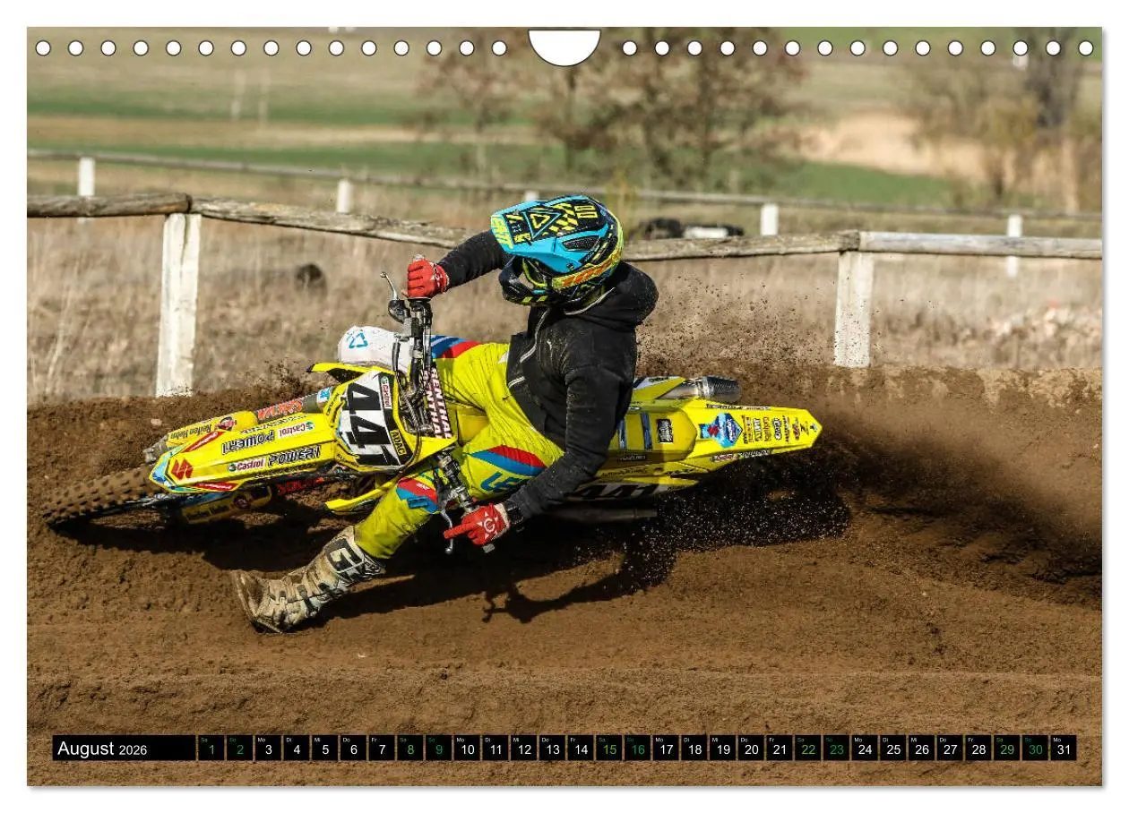 Bild: 9783457768983 | MOTOCROSS 2026 (Wandkalender 2026 DIN A4 quer), CALVENDO...