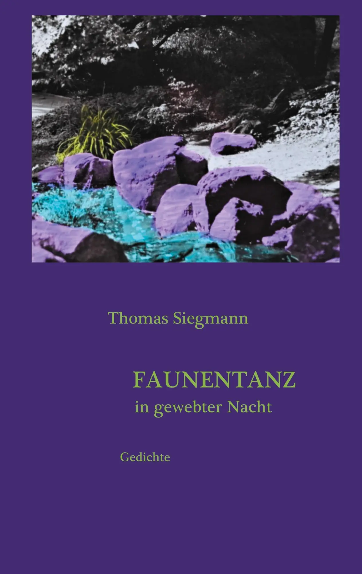 Cover: 9783750498983 | Faunentanz in gewebter Nacht | Gedichte | Thomas Siegmann | Buch