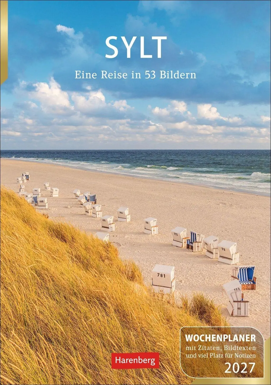 Cover: 9783840038983 | Sylt Wochenplaner 2027 - Eine Reise in 53 Bildern | Ulrike Issel