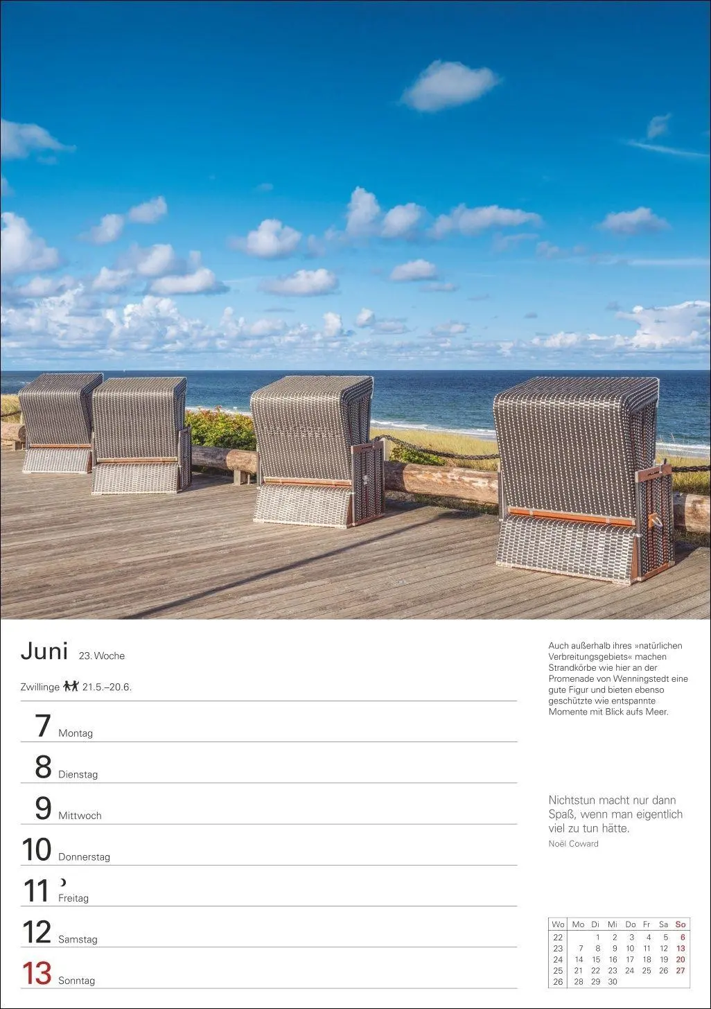 Bild: 9783840038983 | Sylt Wochenplaner 2027 - Eine Reise in 53 Bildern | Ulrike Issel