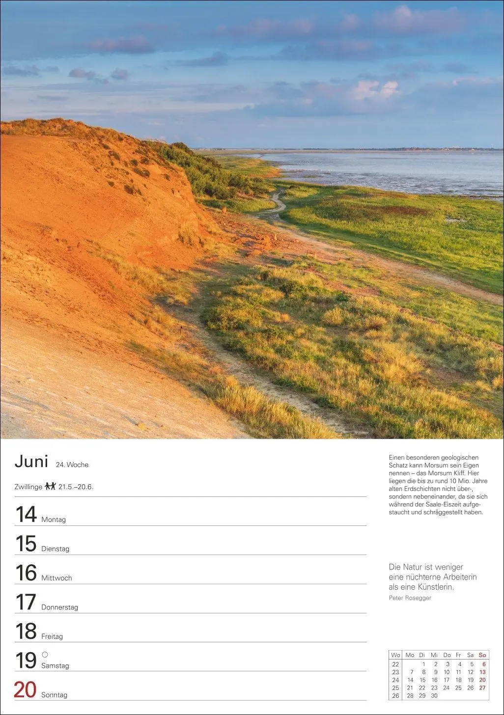 Bild: 9783840038983 | Sylt Wochenplaner 2027 - Eine Reise in 53 Bildern | Ulrike Issel