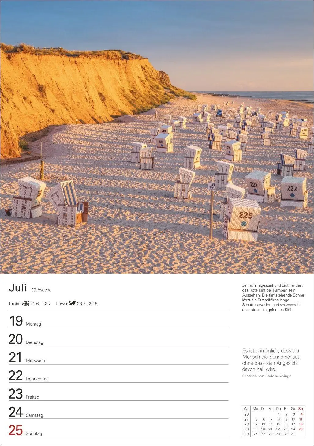 Bild: 9783840038983 | Sylt Wochenplaner 2027 - Eine Reise in 53 Bildern | Ulrike Issel