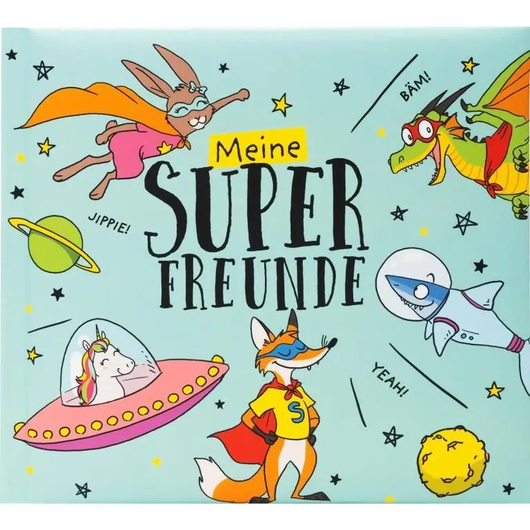 Cover: 4036018489083 | Freundebuch Motiv "Meine Superfreunde" | Buch | Deutsch | 2024
