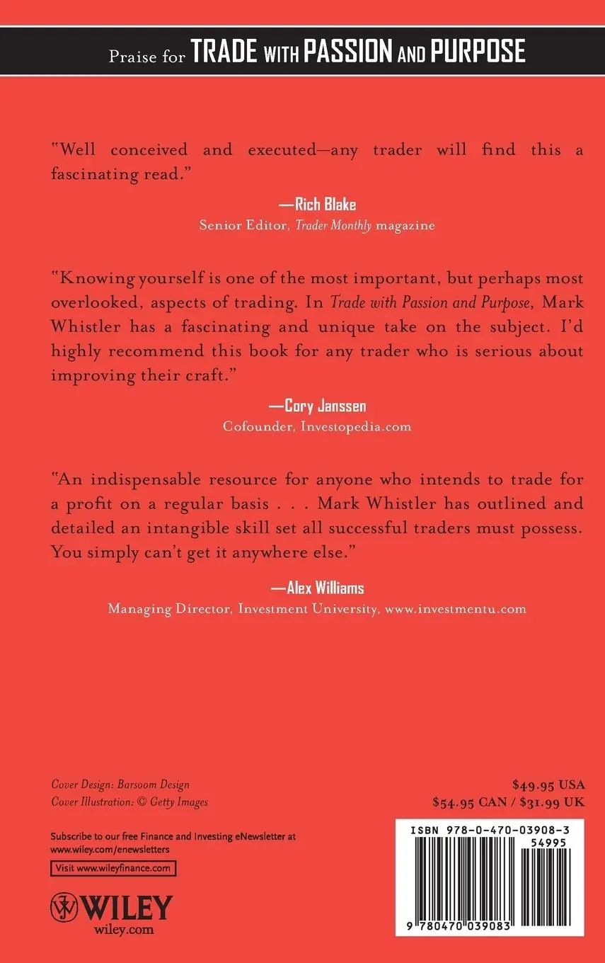 Rückseite: 9780470039083 | Trade with Passion and Purpose | Mark Whistler | Buch | 272 S. | 2007