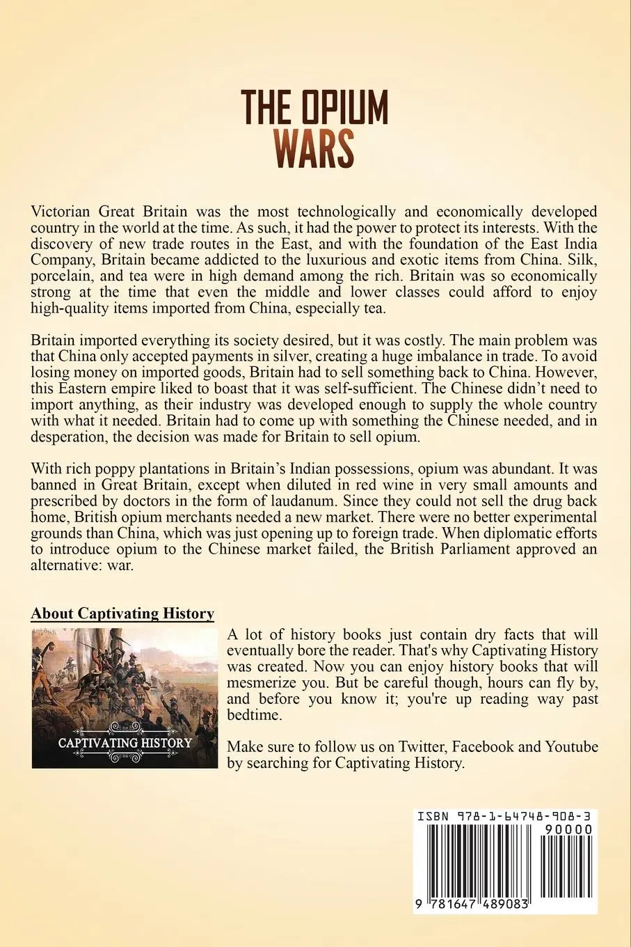 Rückseite: 9781647489083 | The Opium Wars | Captivating History | Taschenbuch | Englisch | 2020