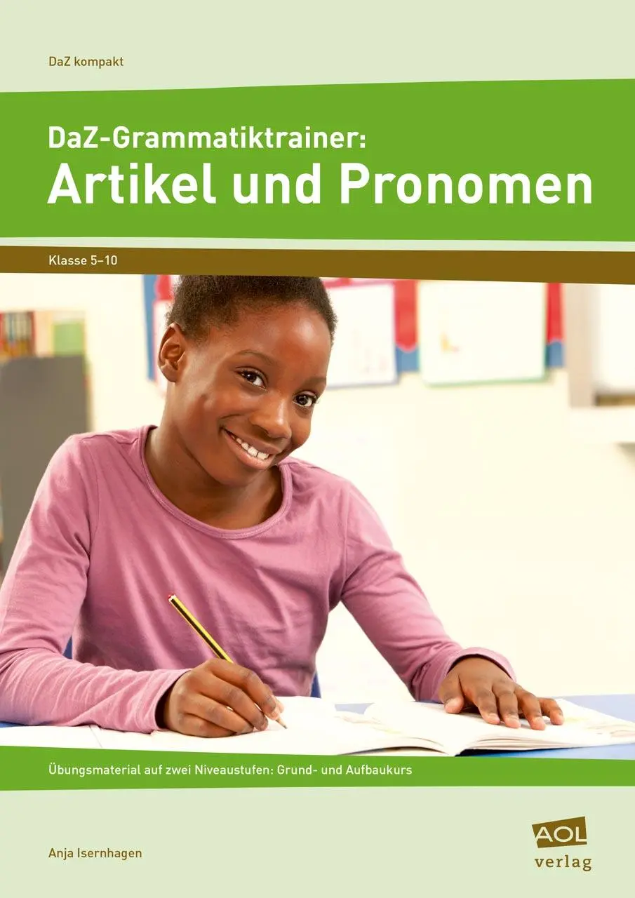 Cover: 9783403199083 | DaZ-Grammatiktrainer: Artikel und Pronomen | Anja Isernhagen | 32 S.