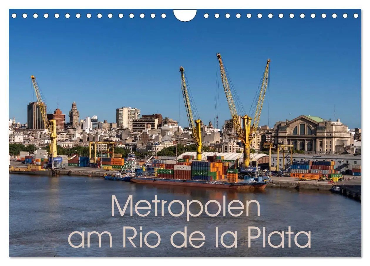 Cover: 9783457659083 | Metropolen am Rio de la Plata (Wandkalender 2026 DIN A4 quer),...