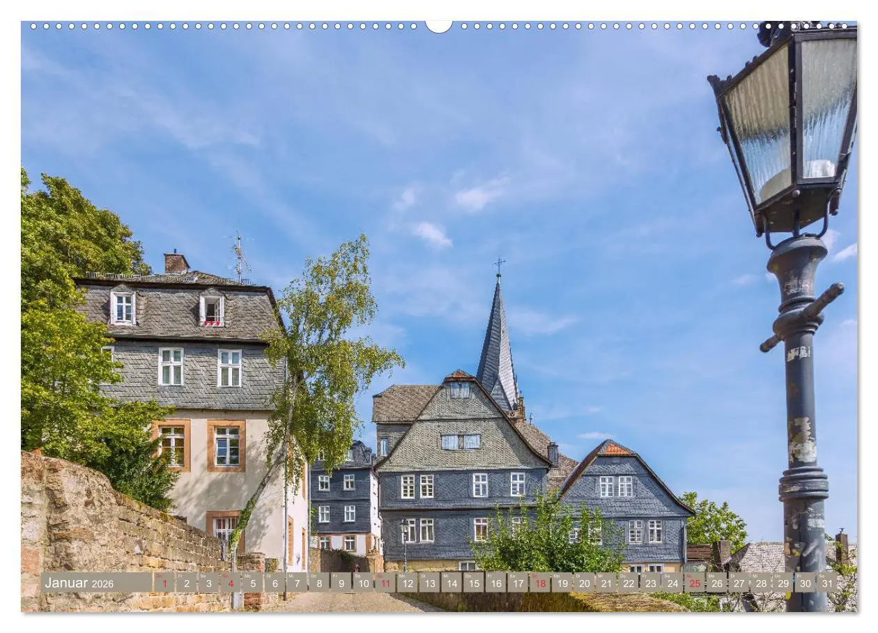 Bild: 9783457729083 | Marburg an der Lahn (hochwertiger Premium Wandkalender 2026 DIN A2...