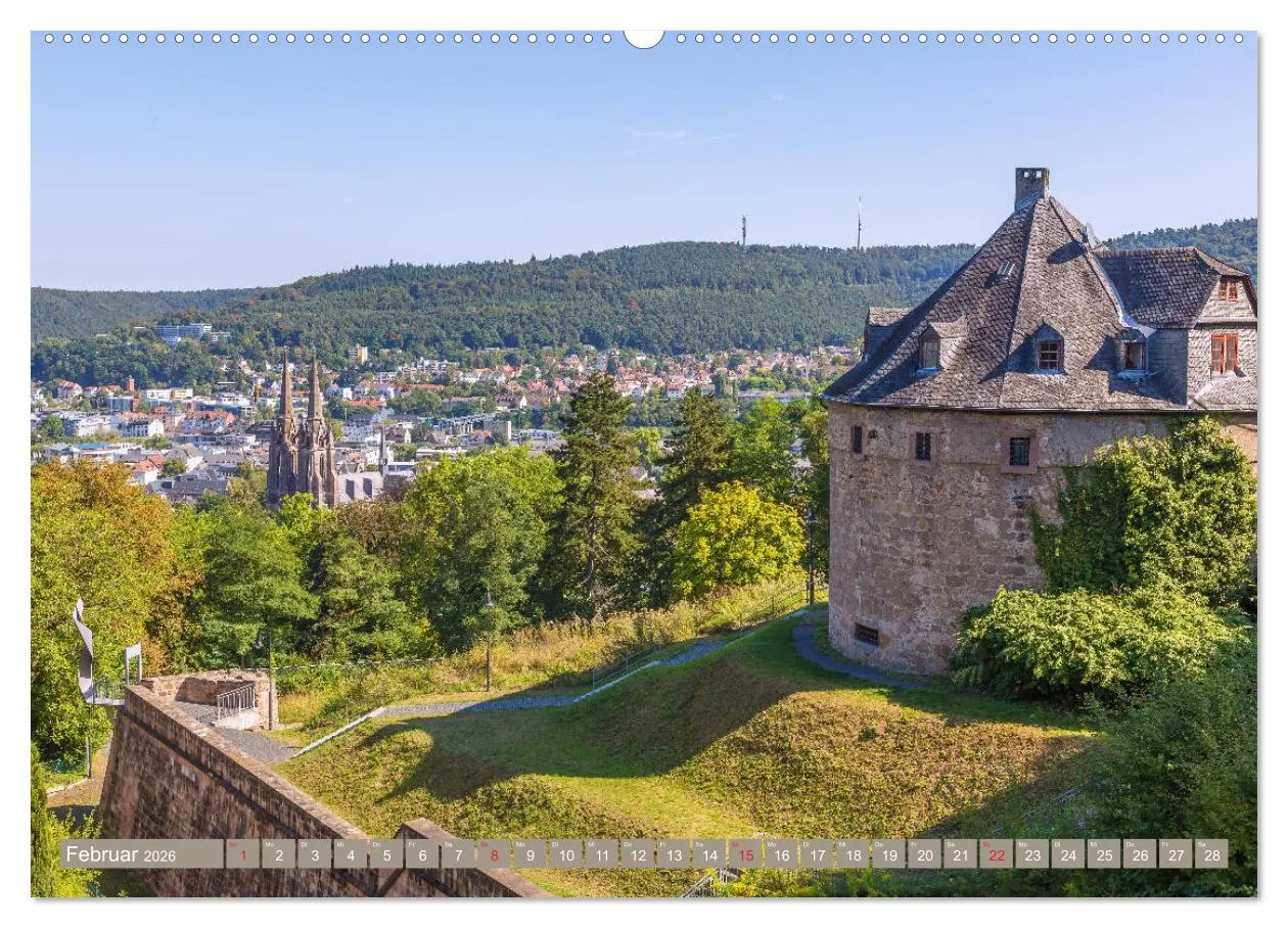 Bild: 9783457729083 | Marburg an der Lahn (hochwertiger Premium Wandkalender 2026 DIN A2...