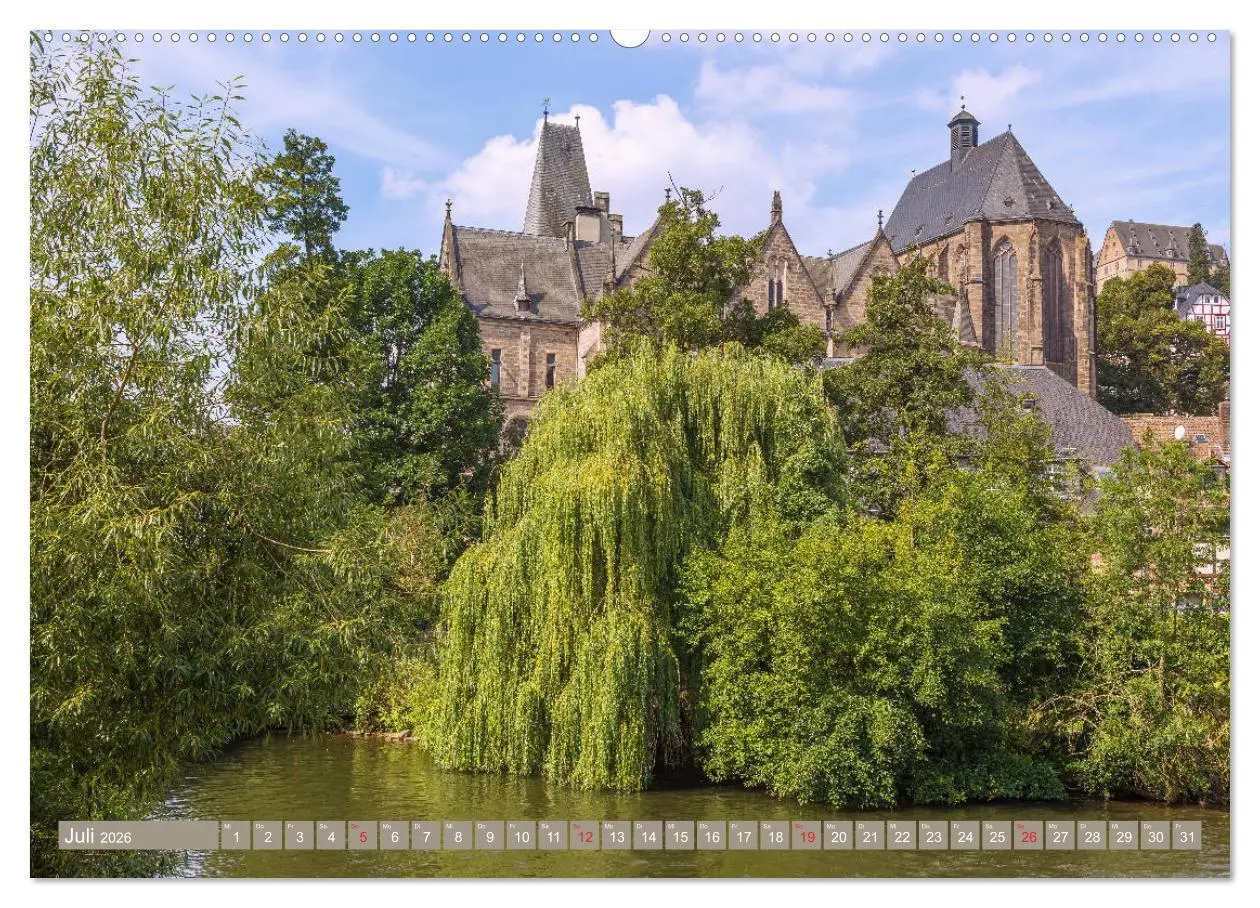 Bild: 9783457729083 | Marburg an der Lahn (hochwertiger Premium Wandkalender 2026 DIN A2...