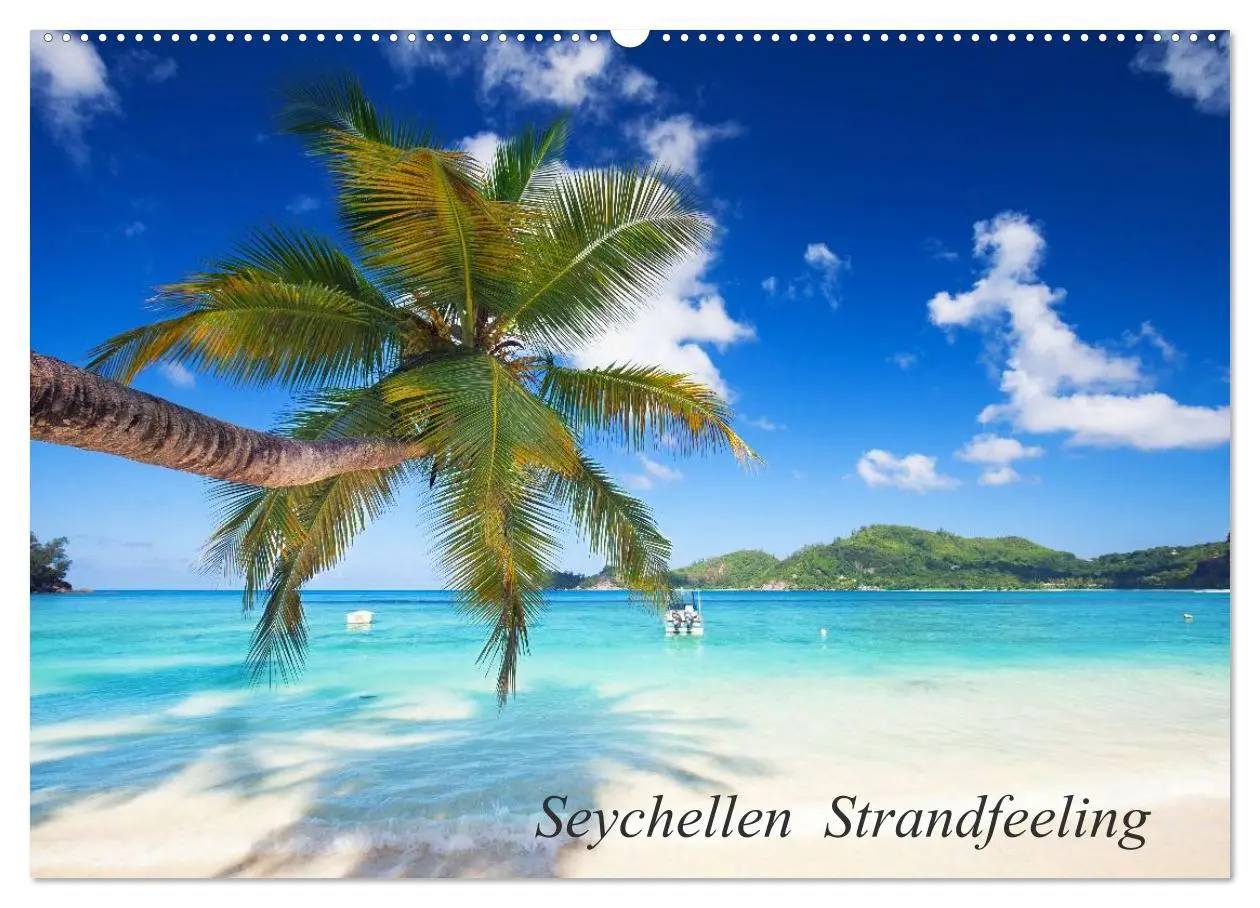 Cover: 9783516059083 | Seychellen Strandfeeling (Wandkalender 2026 DIN A2 quer), CALVENDO...