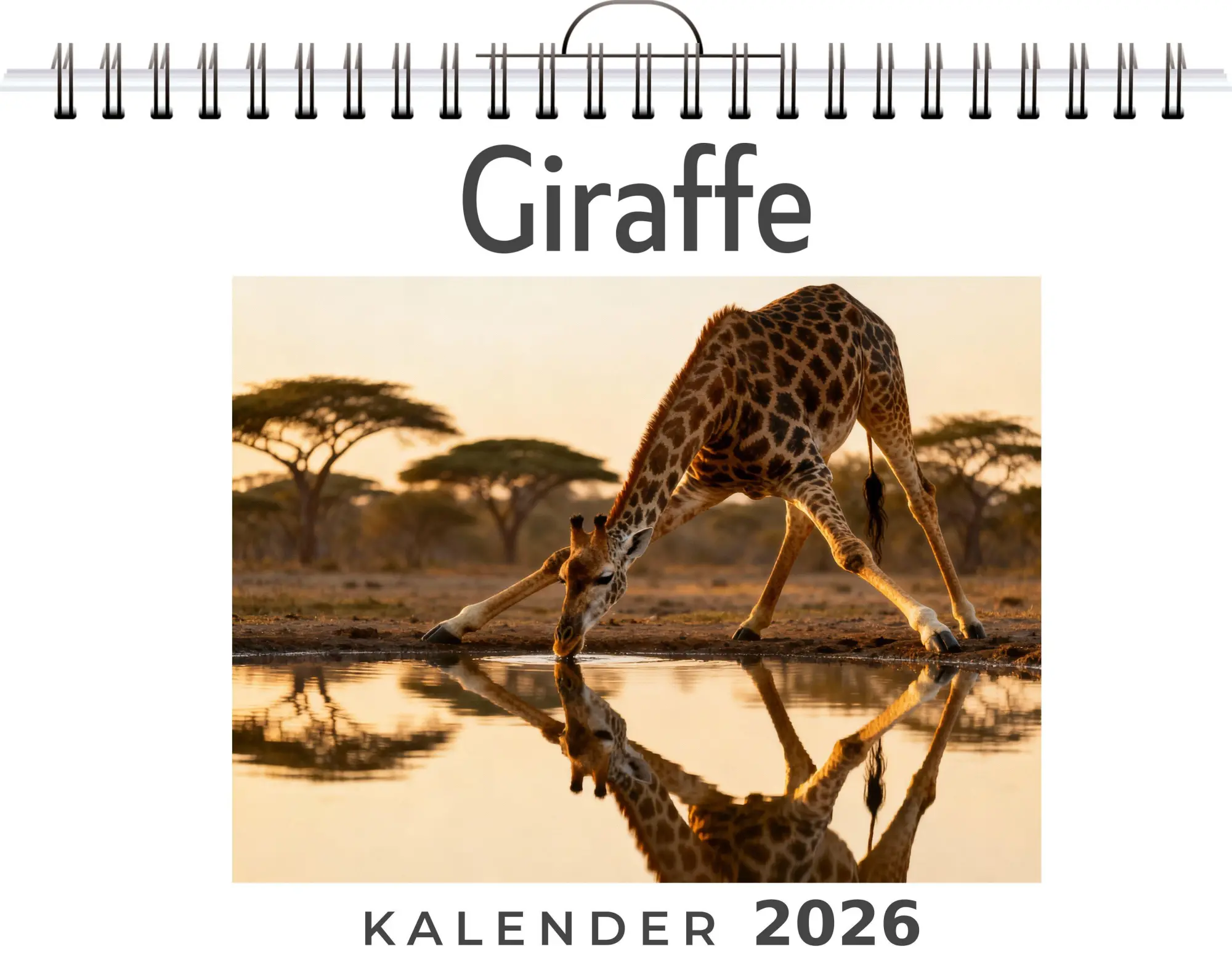 Cover: 9783695329083 | Giraffe | Elias Scholz | Kalender | Deutsch | 2026 | FlipFlop