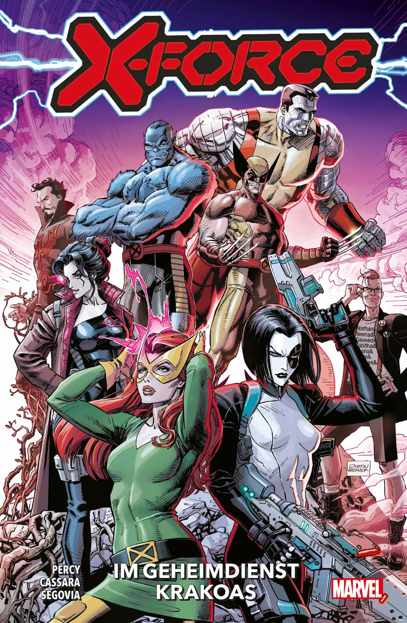 Cover: 9783741619083 | X-Force 1 | Im Geheimdienst Krakoas, X-Force 1 | Percy | Taschenbuch