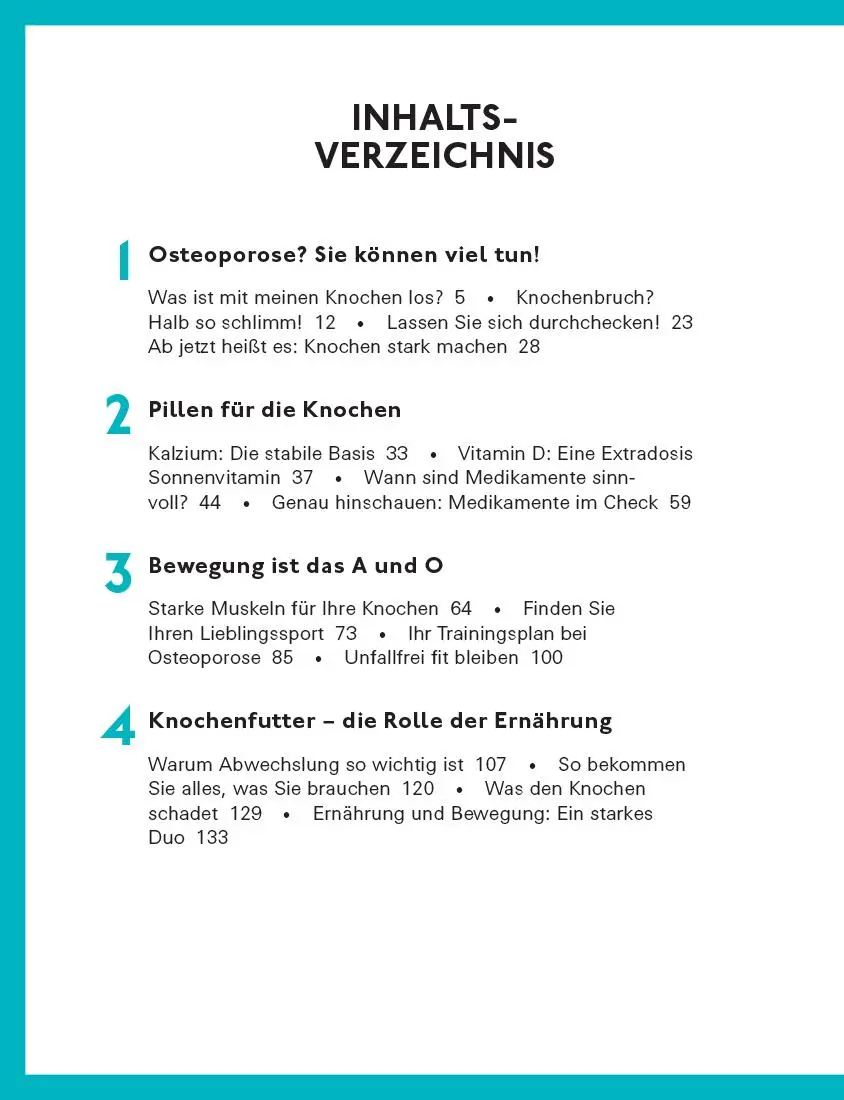 Bild: 9783747109083 | Aktiv gegen Osteoporose | Das Programm für starke Knochen | Kunter