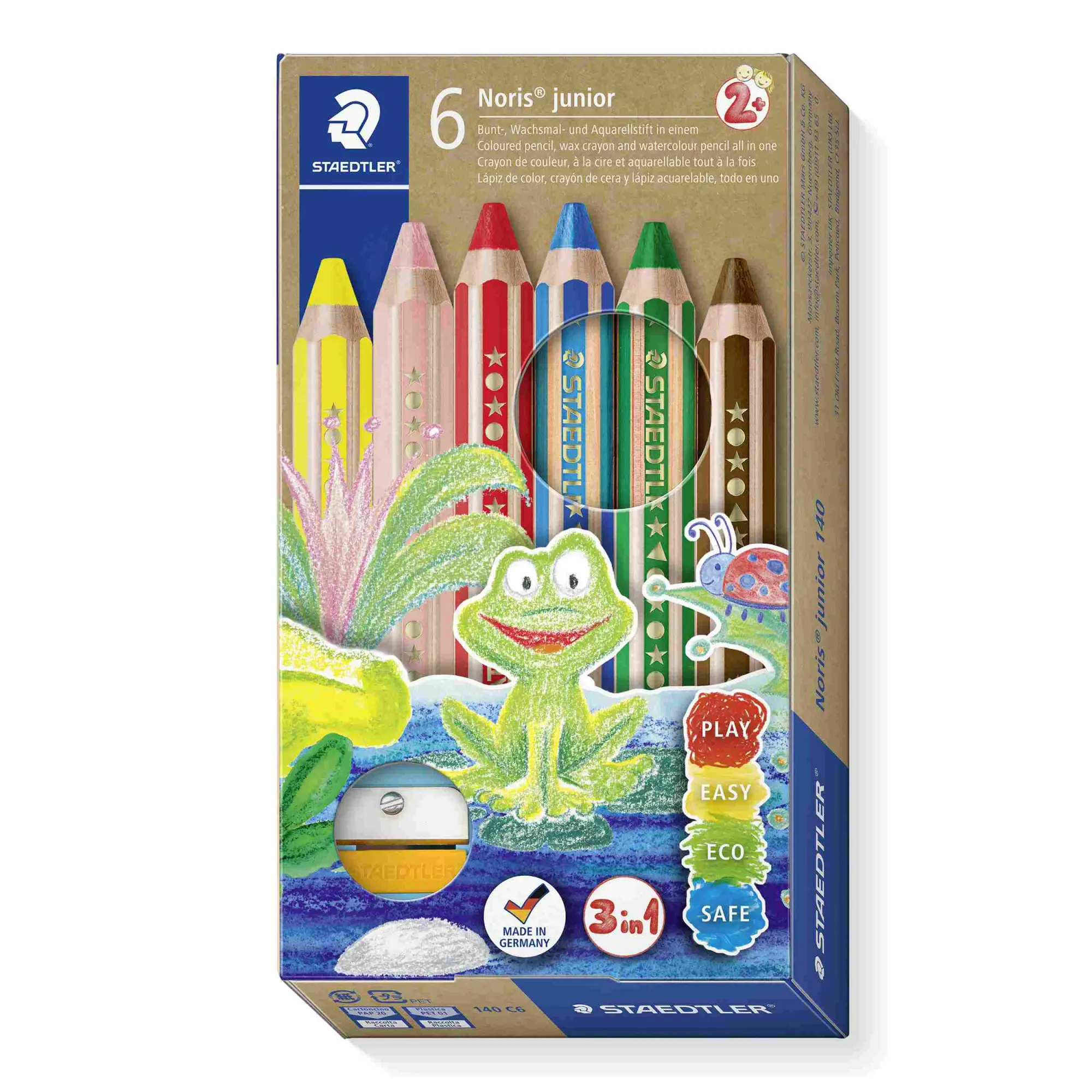 Cover: 4007817029183 | STAEDTLER Bundstifte Noris® junior 140, 6er Set | 140 C6 | 2022