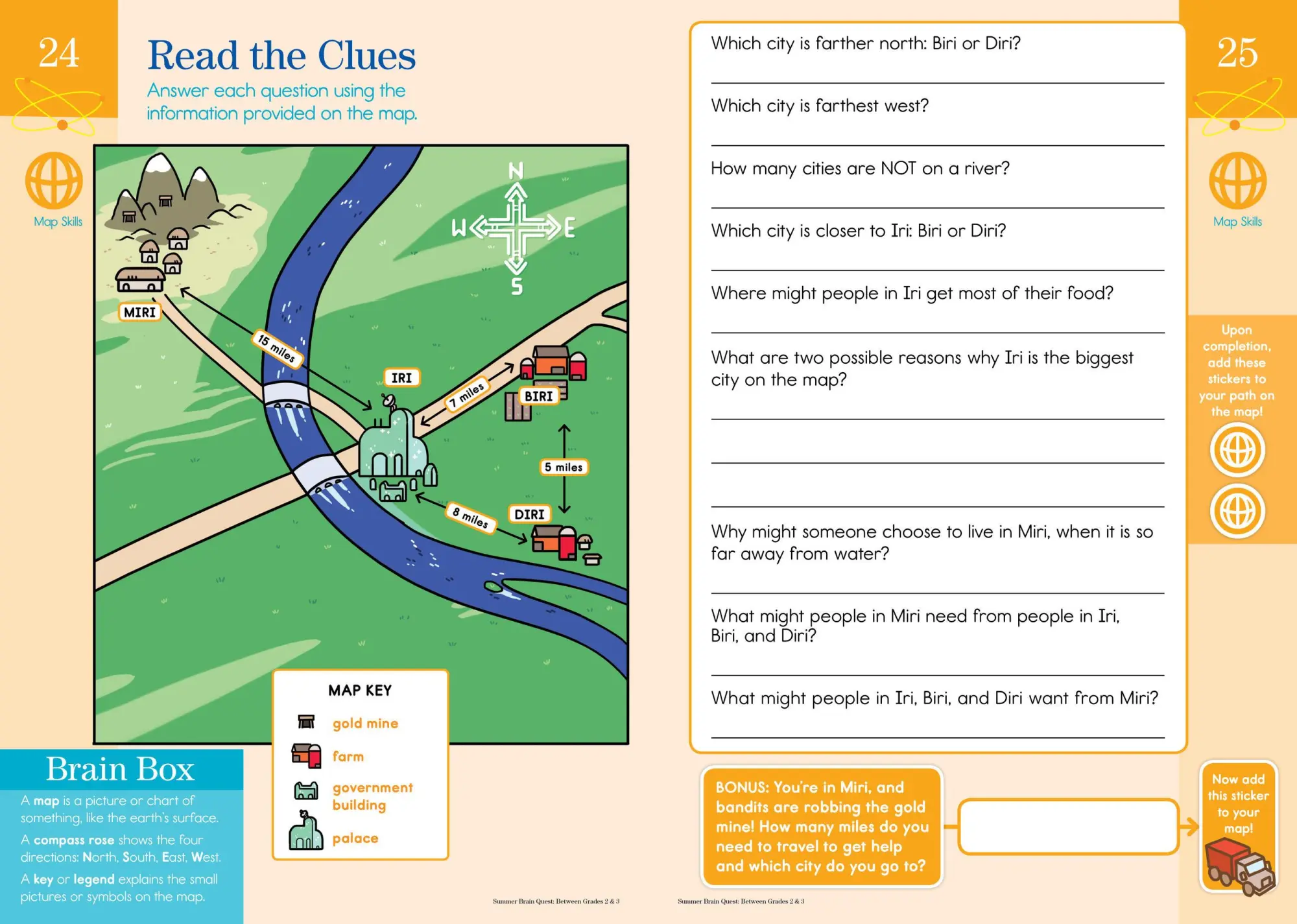 Bild: 9780761189183 | Summer Brain Quest: Between Grades 2 &amp; 3 | Workman Publishing (u. a.)