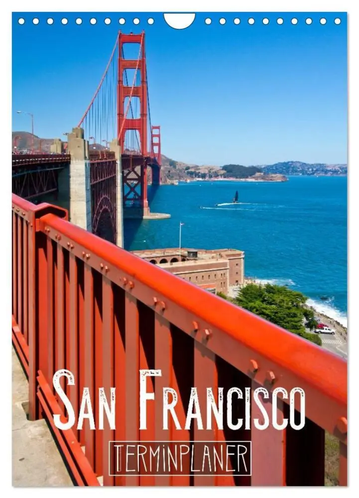 Cover: 9783457029183 | SAN FRANCISCO Terminplaner (Wandkalender 2025 DIN A4 hoch),...
