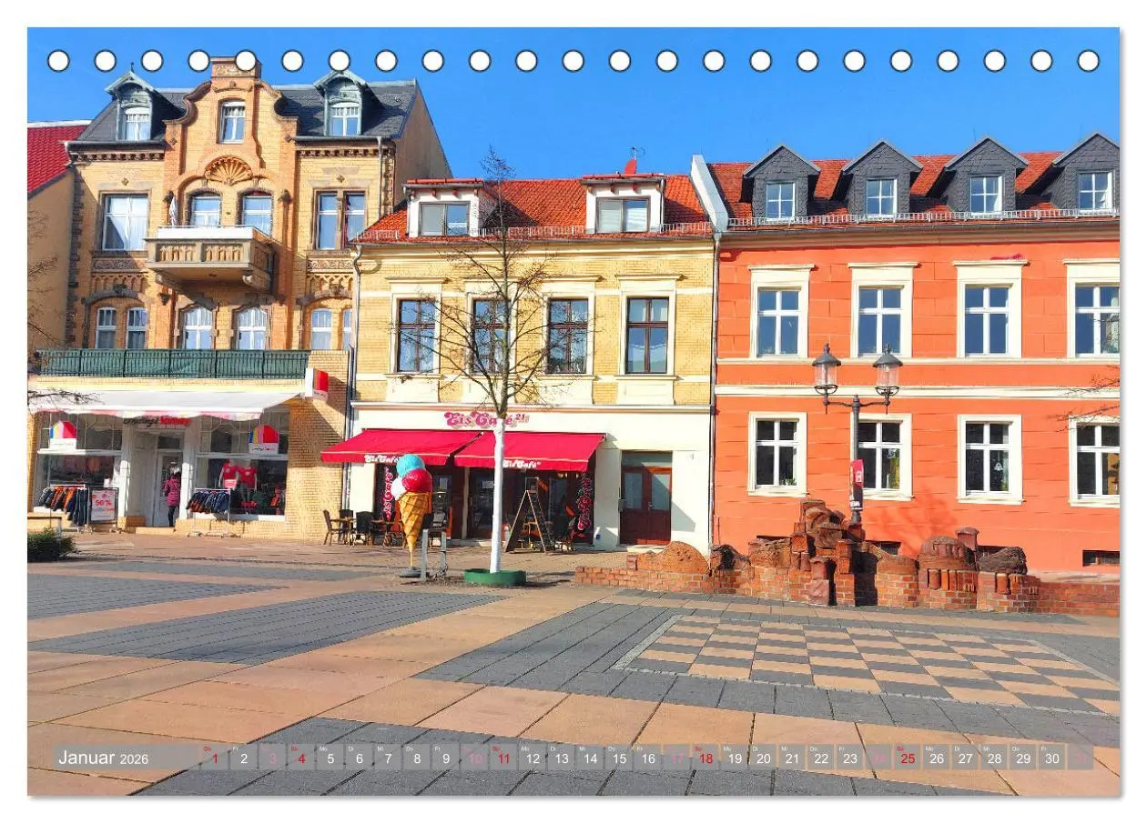 Bild: 9783457269183 | Brandenburg - Luckenwalde - Ein Stadtspaziergang (Tischkalender...