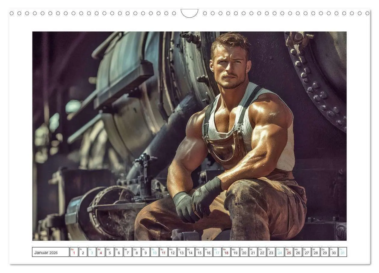 Bild: 9783516599183 | Mit Volldampf in dein Herz (Wandkalender 2026 DIN A3 quer),...