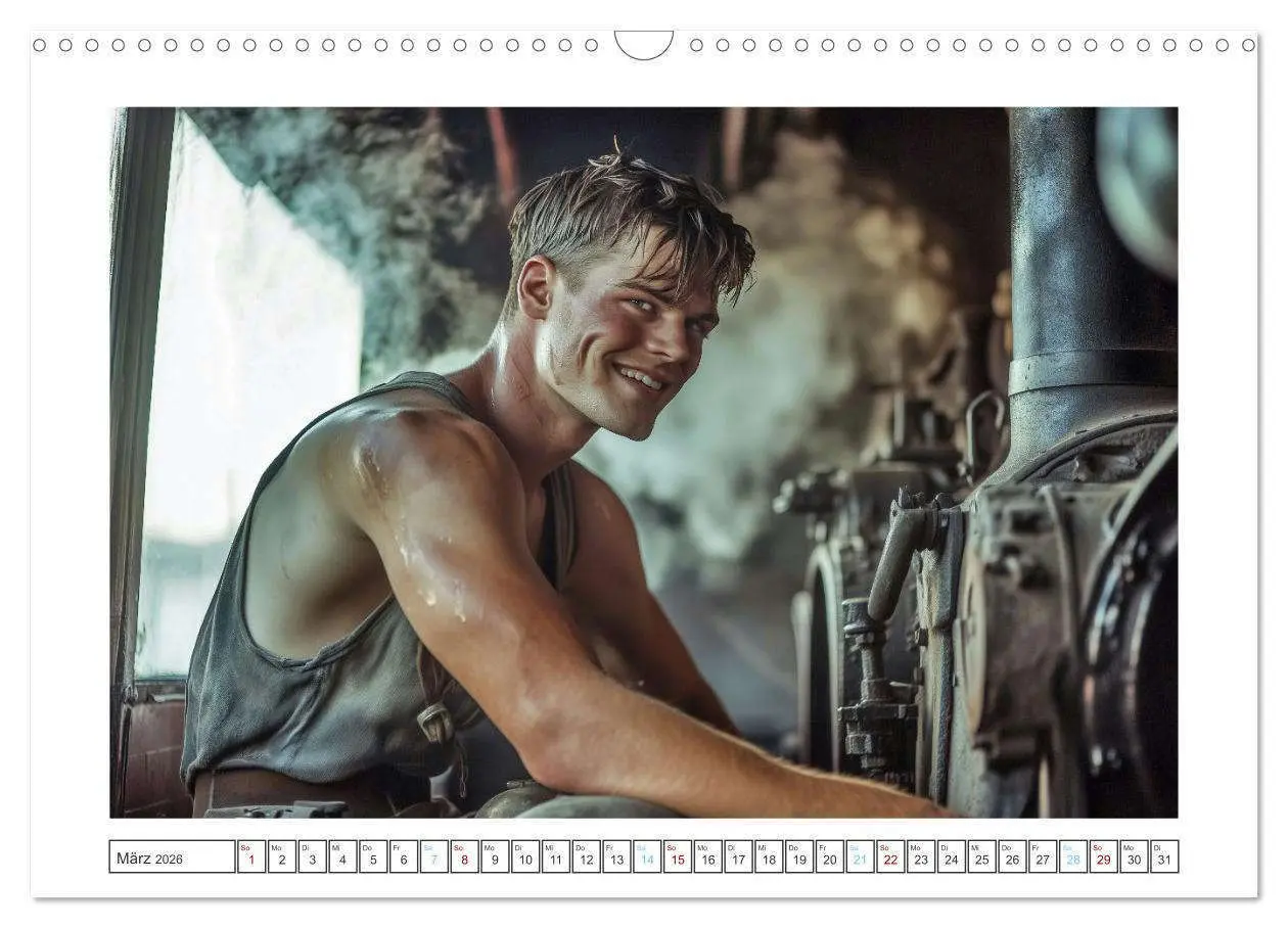 Bild: 9783516599183 | Mit Volldampf in dein Herz (Wandkalender 2026 DIN A3 quer),...